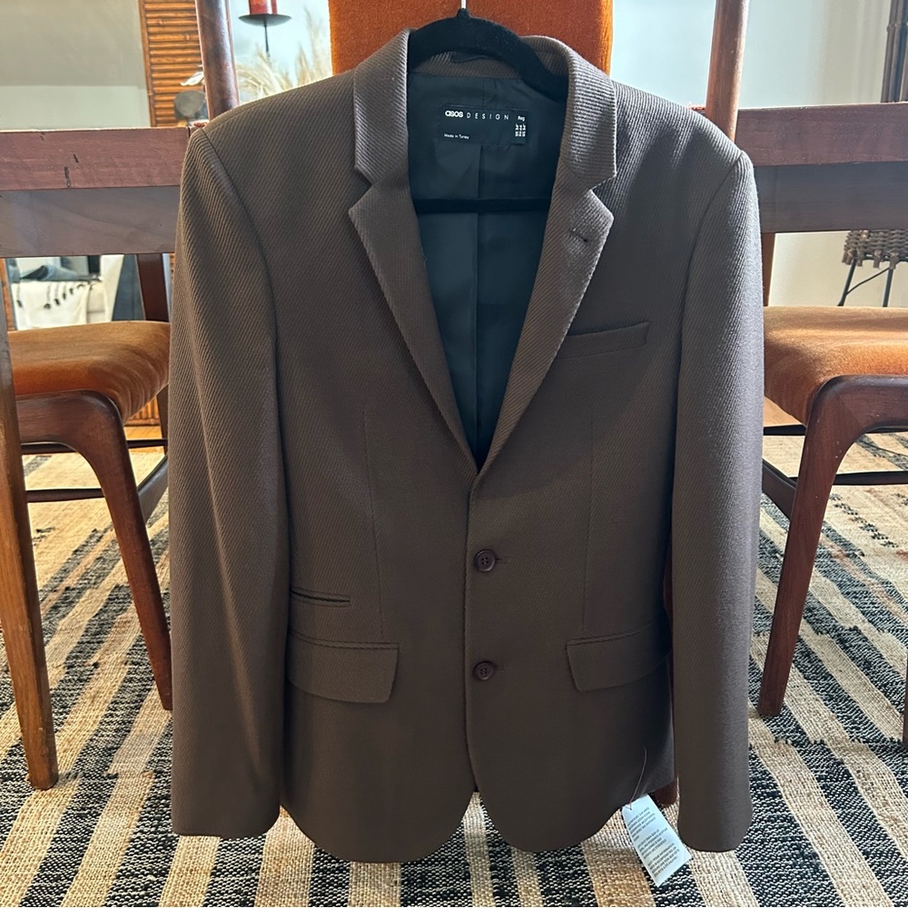 ASOS Brown Blazer Men’s 34R